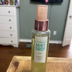 Bath & Body Works Coconut Mint Drop Shimmer Mist
